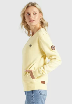 Billig 🧨 Khujo LISEL - Sweatshirt - Hellgelb, Damen 🔥 -Khujo Exquisiter Laden c1f8d2163c974574ba6ffb366e3877c0