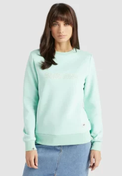 Billig 🌟 Khujo CREOLE - Sweatshirt - Türkis, Damen ⭐