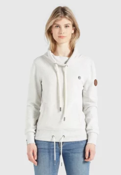 Angebote 🤩 Khujo TEMPA - Kapuzenpullover - Hellgrau Meliert, Damen ❤️