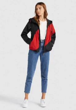 Bestpreis 💯 Khujo AKAMU - Leichte Jacke - Black/red, Damen 💯