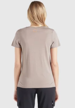 Bester Verkauf ⭐ Khujo FRANCESCA SMILE - T-Shirt Print - Graubraun, Damen ✔️ -Khujo Exquisiter Laden c4c93cab7d7e45fc9458a85a804afd70