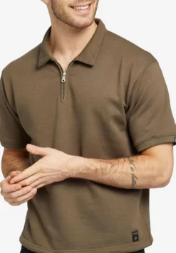 Coupon 😉 Khujo NICOLAS - Poloshirt - Khaki, Herren 🤩 -Khujo Exquisiter Laden c644f84d27a642e494f0357cf09c2d0a
