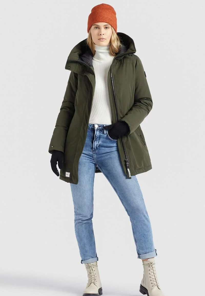 Blitzangebot ⭐ Khujo KANDA - Wintermantel - Dunkeloliv, Damen 🎁 2 Blitzangebot ⭐ Khujo KANDA - Wintermantel - Dunkeloliv, Damen 🎁 – Bild 2