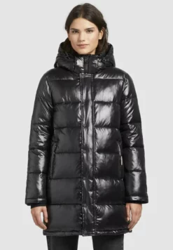 Blitzangebot 😍 Khujo WENCKE SHINY - Winterjacke - Schwarz, Damen 👏