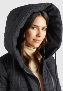 Schlussverkauf 👏 Khujo MANTEL TOPSY2 - Wintermantel - Schwarz Weiß Meliert, Damen 💯 -Khujo Exquisiter Laden ca10168d24514d7499d78ef0f17edef3