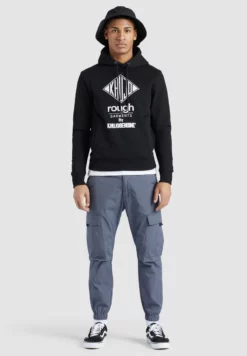 Neu 🤩 Khujo WILBUR STANDARD - Kapuzenpullover - Schwarz, Herren 🥰 -Khujo Exquisiter Laden ca224ca720434cd4bb807d2d0b1613c0