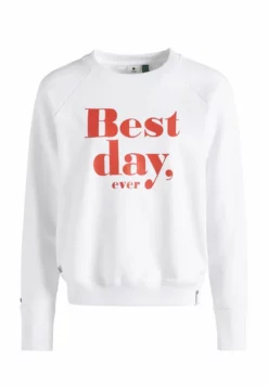 Blitzangebot ✔️ Khujo SILICIA BEST DAY - Sweatshirt - Weiß, Damen 👍 -Khujo Exquisiter Laden cc1ec908ebf44b4f9618fbdb0018e0c7