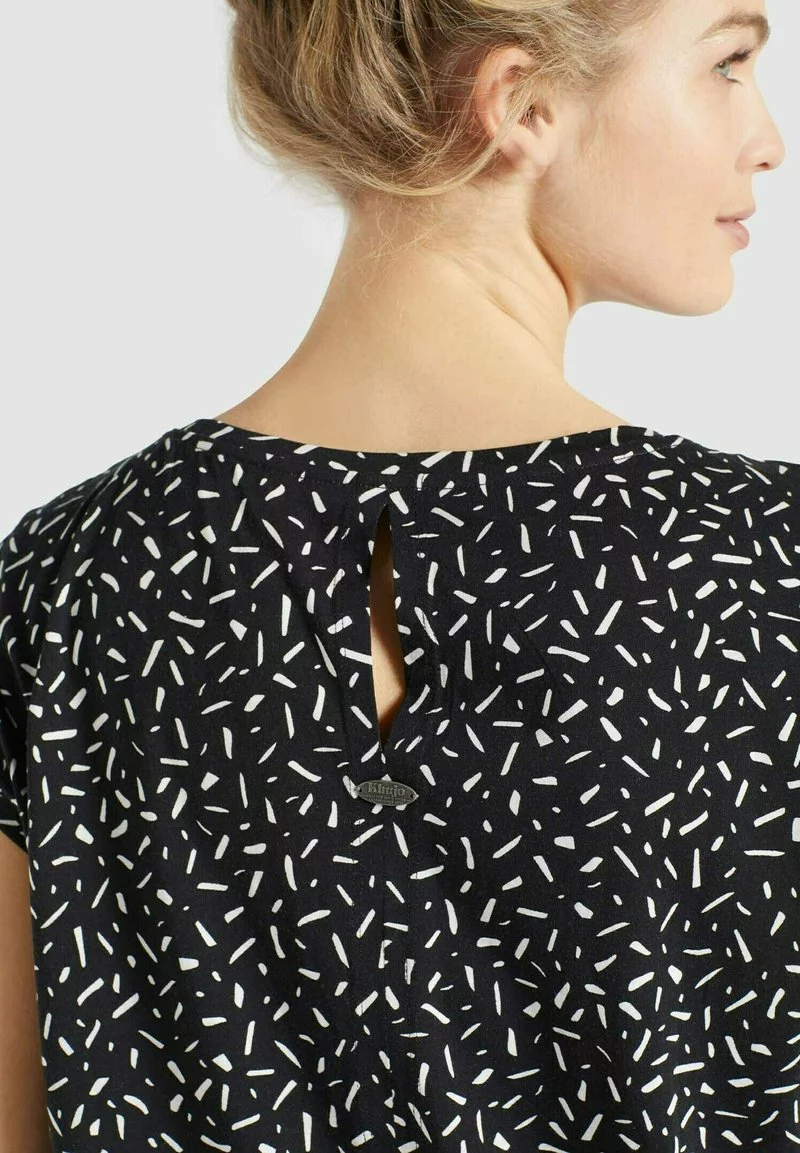 Schlussverkauf ✔️ Khujo TALAJA - T-Shirt Print - Schwarz-weiß Gemustert, Damen 🔔 8 Schlussverkauf ✔️ Khujo TALAJA - T-Shirt Print - Schwarz-weiß Gemustert, Damen 🔔 – Bild 8