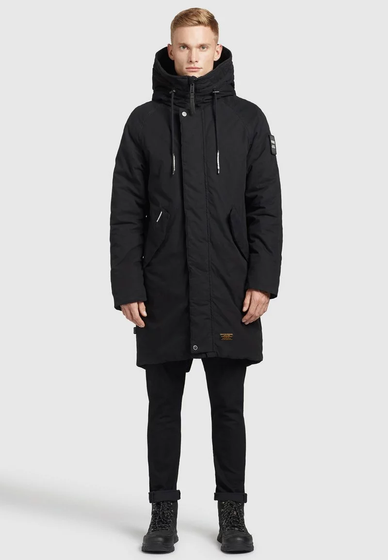 Schlussverkauf ❤️ Khujo HAAK - Wintermantel - Schwarz, Herren 👏 2 Schlussverkauf ❤️ Khujo HAAK - Wintermantel - Schwarz, Herren 👏 – Bild 2