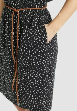 Besorgen 🎉 Khujo GABY - Jerseykleid - Schwarz-weiß Gemustert, Damen 👍 -Khujo Exquisiter Laden cf5d156358724a948f582362079d24b6