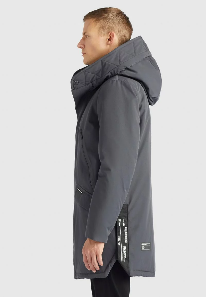 Angebote 🔔 Khujo DANCER - Wintermantel - Grau, Herren 🤩 4 Angebote 🔔 Khujo DANCER - Wintermantel - Grau, Herren 🤩 – Bild 4