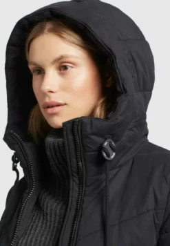 Billig 😀 Khujo ARIBAY PEACHED - Wintermantel - Schwarz, Damen 🔔 -Khujo Exquisiter Laden d08a2e13b4ad41b8a4242dc8f05145f3