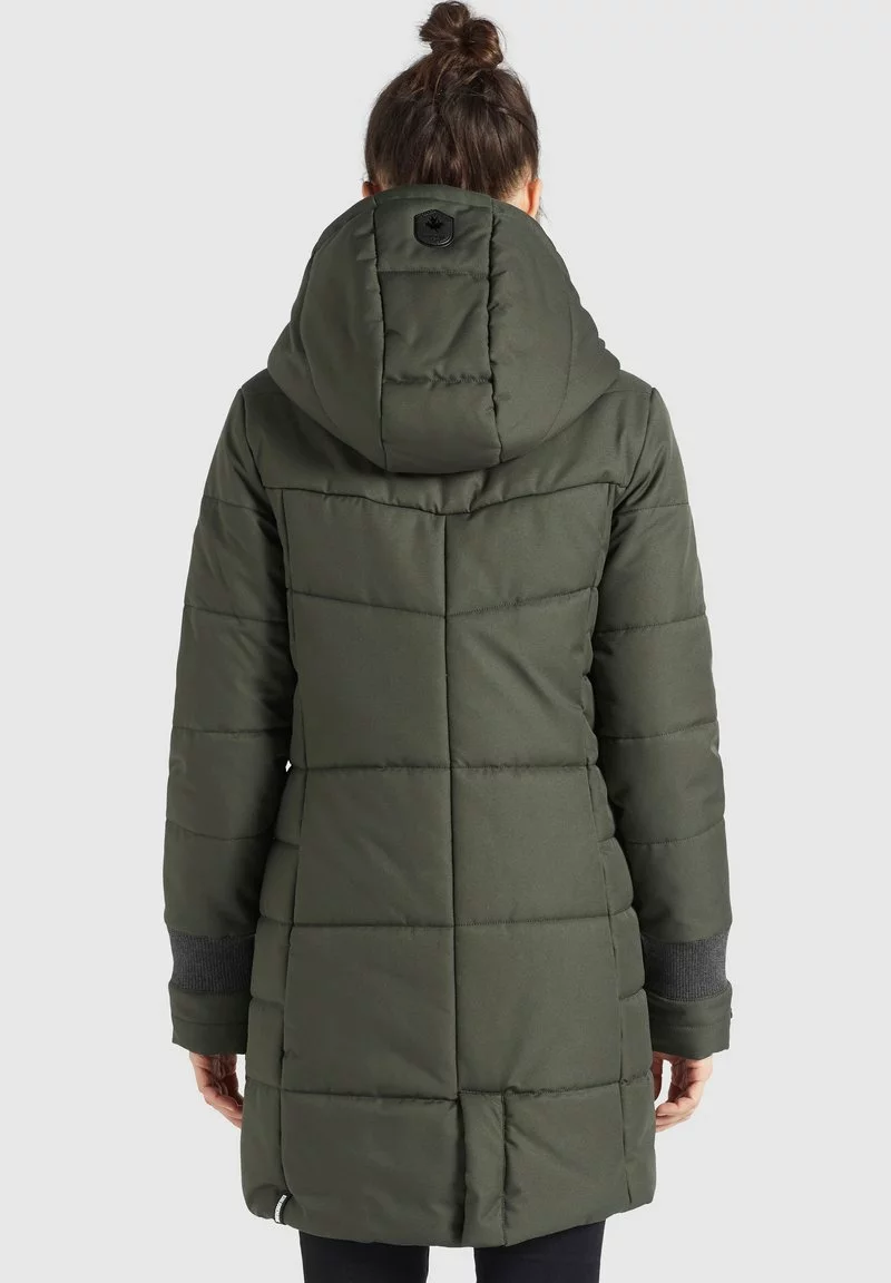 Billig ⭐ Khujo ELVA STRUCTURED - Wintermantel - Dunkeloliv, Damen 🧨 3 Billig ⭐ Khujo ELVA STRUCTURED - Wintermantel - Dunkeloliv, Damen 🧨 – Bild 3