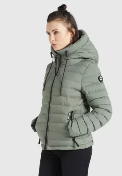 Billig 🎁 Khujo LOVINA MATT - Übergangsjacke - Graugrün, Damen 🔥 -Khujo Exquisiter Laden d3855e3be4294306ba818deb837334ff