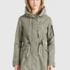 Budget 🧨 Khujo CATHARINA - Parka - Hellkhaki, Damen 😉