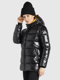 Bestpreis 🥰 Khujo AWINTA - Winterjacke - Schwarz, Damen 🤩 -Khujo Exquisiter Laden d7a6fb37b29c496eb9ab96bdf3269d57