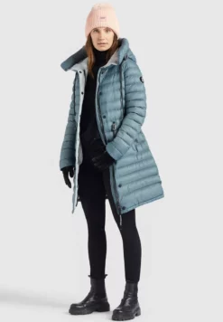 Bester Verkauf 🔥 Khujo MANTEL NIANA SHINE - Wintermantel - Blaugrau, Damen 🥰 -Khujo Exquisiter Laden dc369603c56b4e318c43cdfbed269177