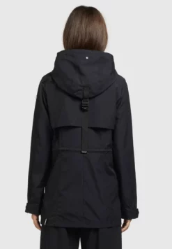 Bestes Angebot ⭐ Khujo FELINA - Regenjacke / Wasserabweisende Jacke - Schwarz, Damen 😀 -Khujo Exquisiter Laden de8c1ca4a9a34dd3a9e5d299e4731a10