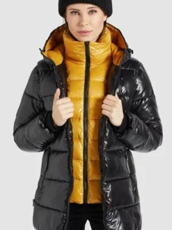 Bestpreis 🥰 Khujo AWINTA - Winterjacke - Schwarz, Damen 🤩