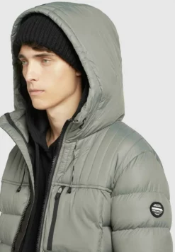 Rabatt 🤩 Khujo WANG - Winterjacke - Graugrün Polyester, Herren ✔️ -Khujo Exquisiter Laden e279c118341e4a8db94fd387f1e89dfc
