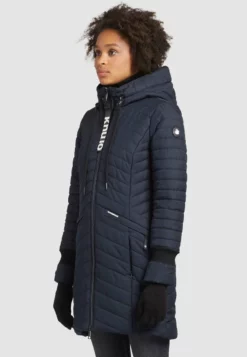 Großhandel ⌛ Khujo MANTEL TOOTS STRUCTURED - Wintermantel - Dunkelblau, Damen 🎉 -Khujo Exquisiter Laden e2dad2918d7840a0af9675c55bb0b59c