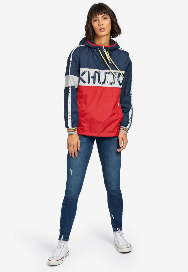 Großhandel ✨ Khujo ELIANA - Windbreaker - Blue/white/red, Damen 😀 2 Großhandel ✨ Khujo ELIANA - Windbreaker - Blue/white/red, Damen 😀 – Bild 2