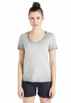 Großhandel 🔔 Khujo PERGOLA - T-Shirt Basic - Grau, Damen ⭐