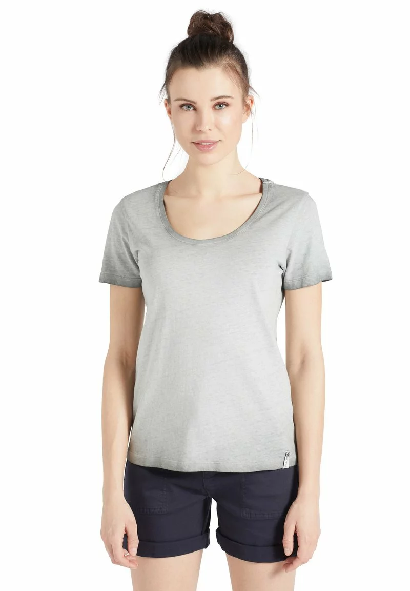 Großhandel 🔔 Khujo PERGOLA - T-Shirt Basic - Grau, Damen ⭐ 1 Großhandel 🔔 Khujo PERGOLA - T-Shirt Basic - Grau, Damen ⭐