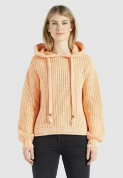 Bestpreis 🎁 Khujo HEDVIG - Strickpullover - Aprikot, Damen ⭐