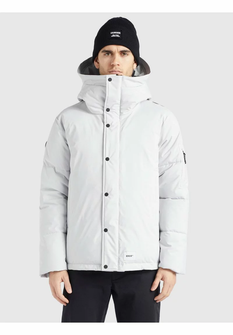 Brandneu ✨ Khujo ARSAN - Winterjacke - Hellgrau, Herren 🧨 1 Brandneu ✨ Khujo ARSAN - Winterjacke - Hellgrau, Herren 🧨