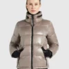 Besorgen 🎉 Khujo BLONDIE - Winterjacke - Taupe Glänzend, Damen 🌟