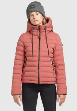 Schlussverkauf 🔥 Khujo LOVINA MATT - Übergangsjacke - Blassrot, Damen ❤️