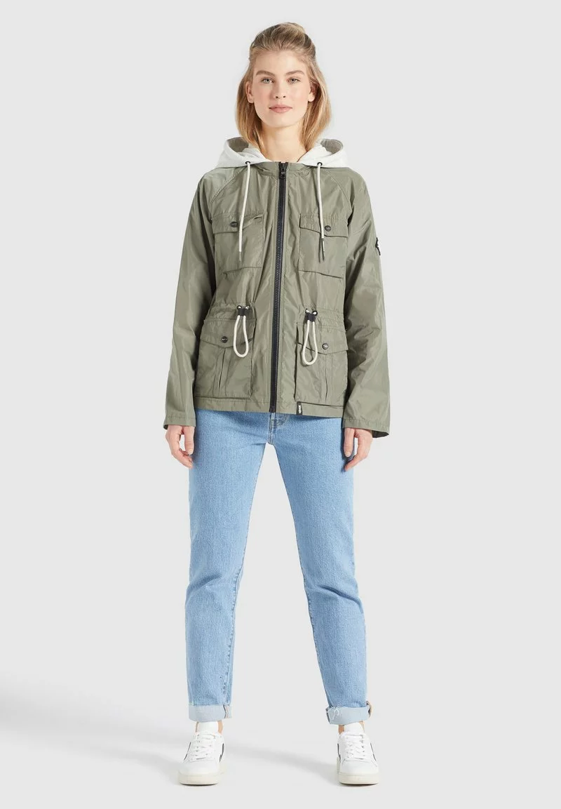 Am billigsten 😍 Khujo FAMKE - Übergangsjacke - Hellkhaki, Damen 🔥 2 Am billigsten 😍 Khujo FAMKE - Übergangsjacke - Hellkhaki, Damen 🔥 – Bild 2