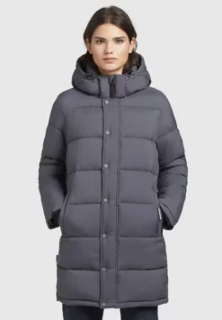 Bester Verkauf 🔥 Khujo WENCKE MATT - Wintermantel - Grau, Damen 😀