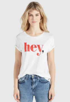 Bestpreis 😀 Khujo BANANI HEY - T-Shirt Print - Weiß, Damen ✨ -Khujo Exquisiter Laden f043781b8f0a4371b4c59196005414c0