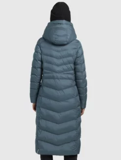 Budget 😀 Khujo INGRAM SHINE - Wintermantel - Blaugrau, Damen 🔥 -Khujo Exquisiter Laden f237ec58ff7a445ea149c27089a32804