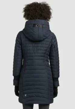 Großhandel ⌛ Khujo MANTEL TOOTS STRUCTURED - Wintermantel - Dunkelblau, Damen 🎉 -Khujo Exquisiter Laden f2d2dfa8548a4fedb39fe6aad71370d0