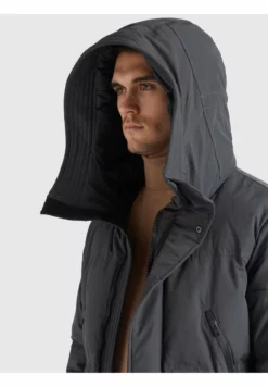 Billig ⌛ Khujo GORD - Wintermantel - Dunkelgrau, Herren ✨ -Khujo Exquisiter Laden f412dd95148345d28d708d8e03a06816