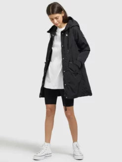Budget ⌛ Khujo GAMES - Parka - Schwarz, Damen 🧨 -Khujo Exquisiter Laden f453a5351cc847c5bf2d8376df75fc4a