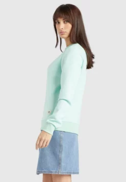 Billig 🌟 Khujo CREOLE - Sweatshirt - Türkis, Damen ⭐ -Khujo Exquisiter Laden f754252c8fa24f3b9855d099655b901c