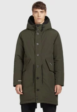 Bester Verkauf 🛒 Khujo NOREN - Wintermantel - Dunkeloliv, Herren 💯