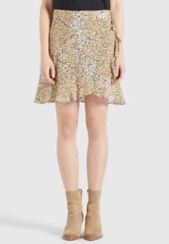 Bester Verkauf ❤️ Khujo UNDINE - A-Linien-Rock - Mehrfarbig Geblümt, Damen ⌛