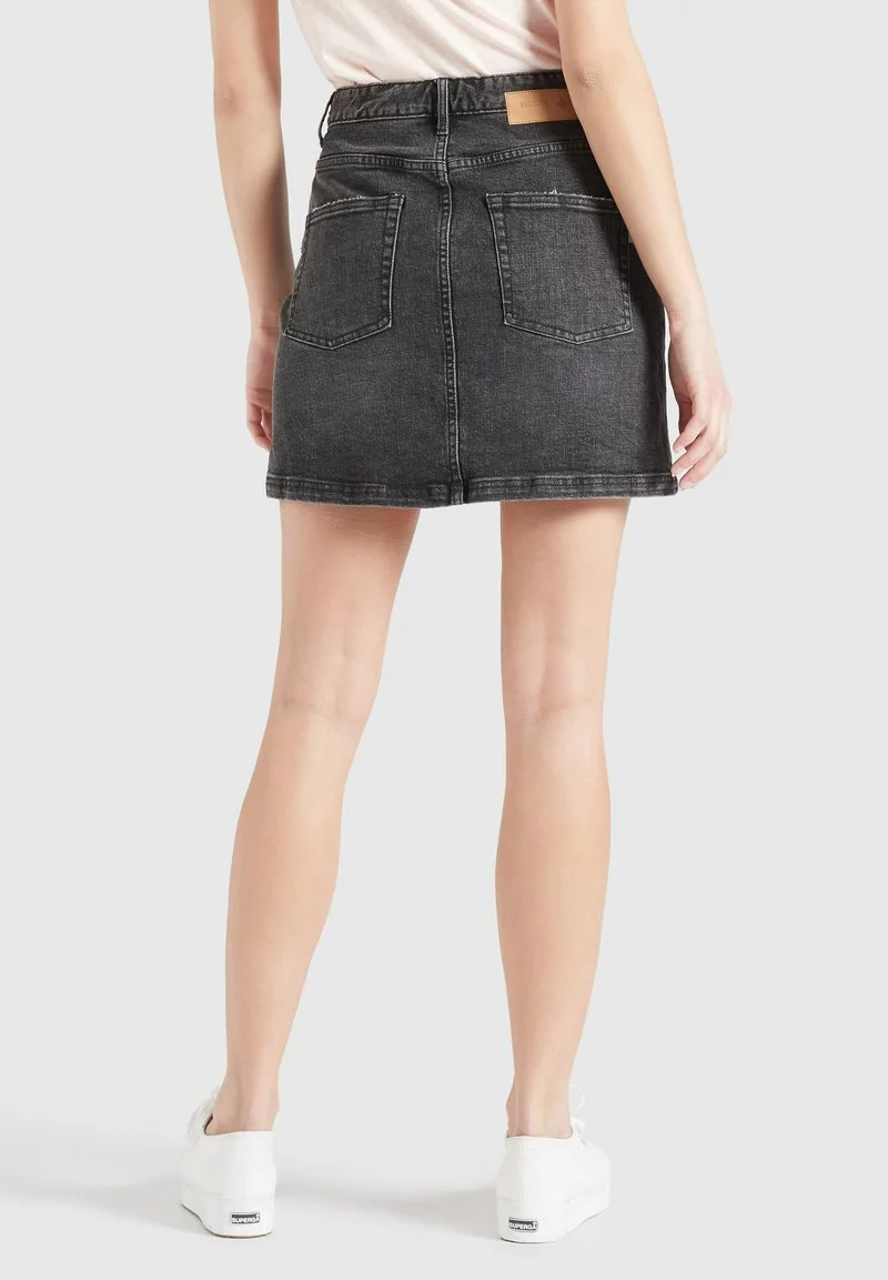 Aktion ❤️ Khujo MAXIMA - 👖 Jeansrock - Schwarz Gewaschen, Damen ❤️ 3 Aktion ❤️ Khujo MAXIMA - 👖 Jeansrock - Schwarz Gewaschen, Damen ❤️ – Bild 3