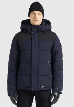 Schlussverkauf 🌟 Khujo HELSINKI - Winterjacke - Dunkelblau, Herren 🔔