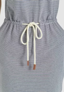 Besorgen ⭐ Khujo ANNEMARIE - Jerseykleid - Weiß-blau Gestreift, Damen 🛒 -Khujo Exquisiter Laden fda51993f890480cbec34ba5ae964810