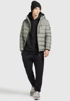 Rabatt 🤩 Khujo WANG - Winterjacke - Graugrün Polyester, Herren ✔️ -Khujo Exquisiter Laden fff35a22ad3d49399ad4b977f130781e
